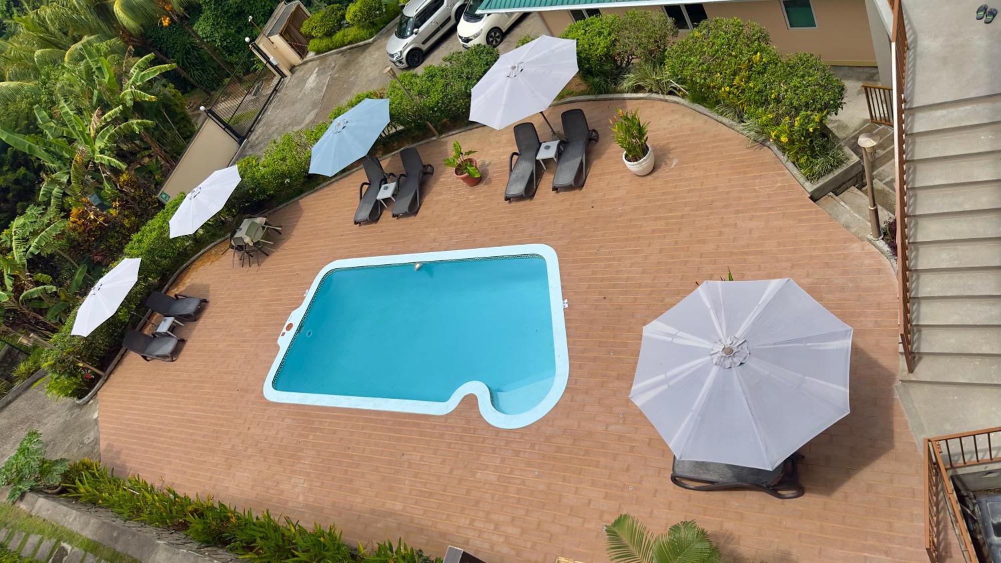 Appartamento The Palm Seychelles Bel Ombre Esterno foto