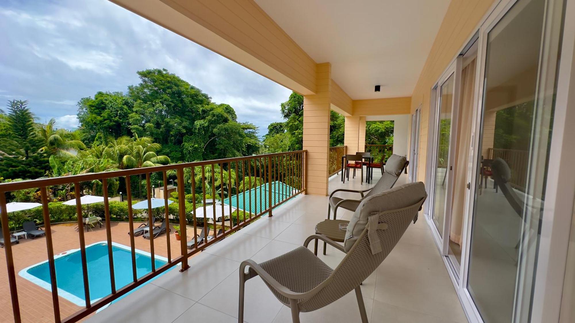 Appartamento The Palm Seychelles Bel Ombre Esterno foto